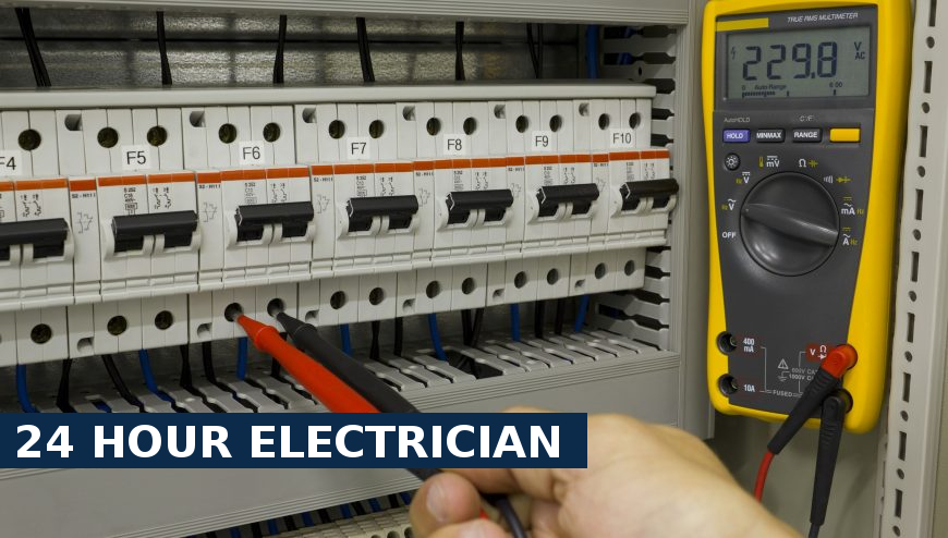 24 Hour electrician Weybridge