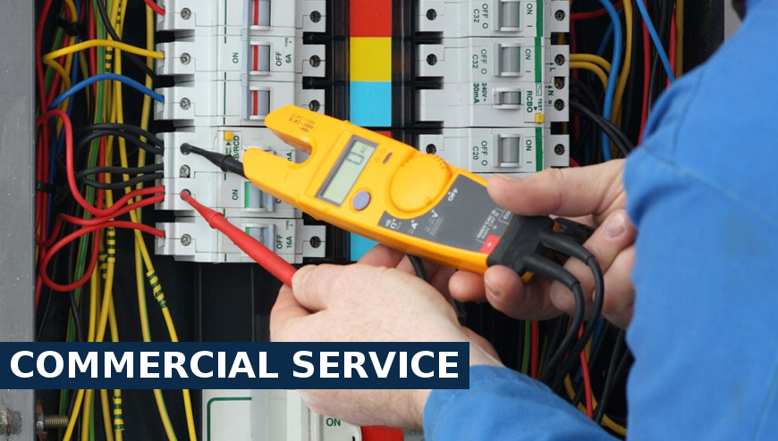 Commercial service electrical services Weybridge